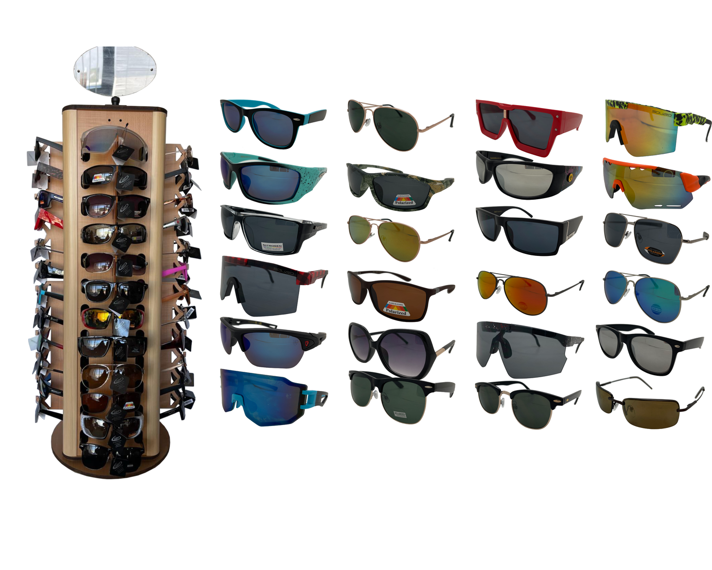 Sunglass Counter Display Package Deal